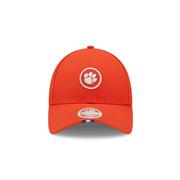 Clemson New Era Women's Sleek Logo Circle Patch Adjustable Hat